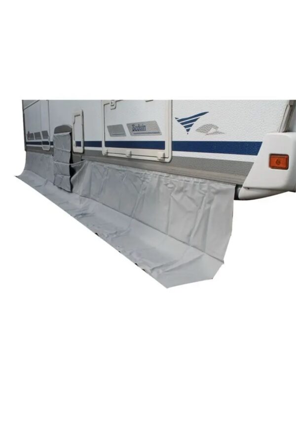HTD tochtstrook PVC 5meter met wielflap