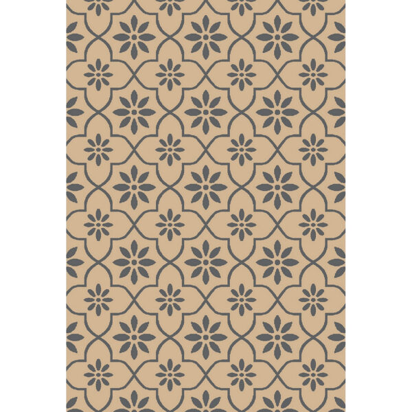 Safarimat buitenkleed 270x400cm grijs/beige. - Afbeelding 2