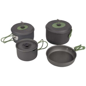 Bo-Camp Pannenset Explorer  4-Delig Aluminium