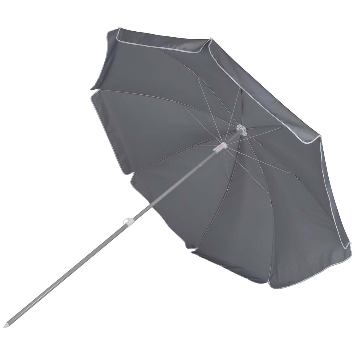 Bo-Camp Parasol met knikarm Ø 200 cm Grijs. - Afbeelding 3