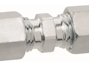 Koppelstuk 10x10mm staal