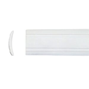 Inlegbies wit 12mm 10mtr.