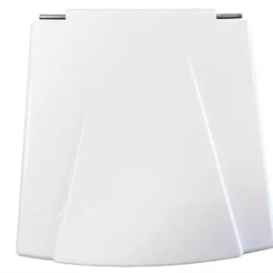 Deksel inbouw stekkerdoos design wit