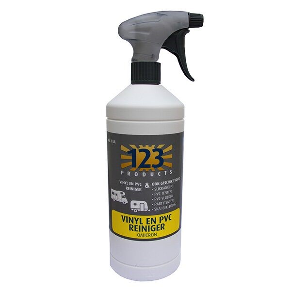 123 product Omicron vinyl en pvc reiniger.