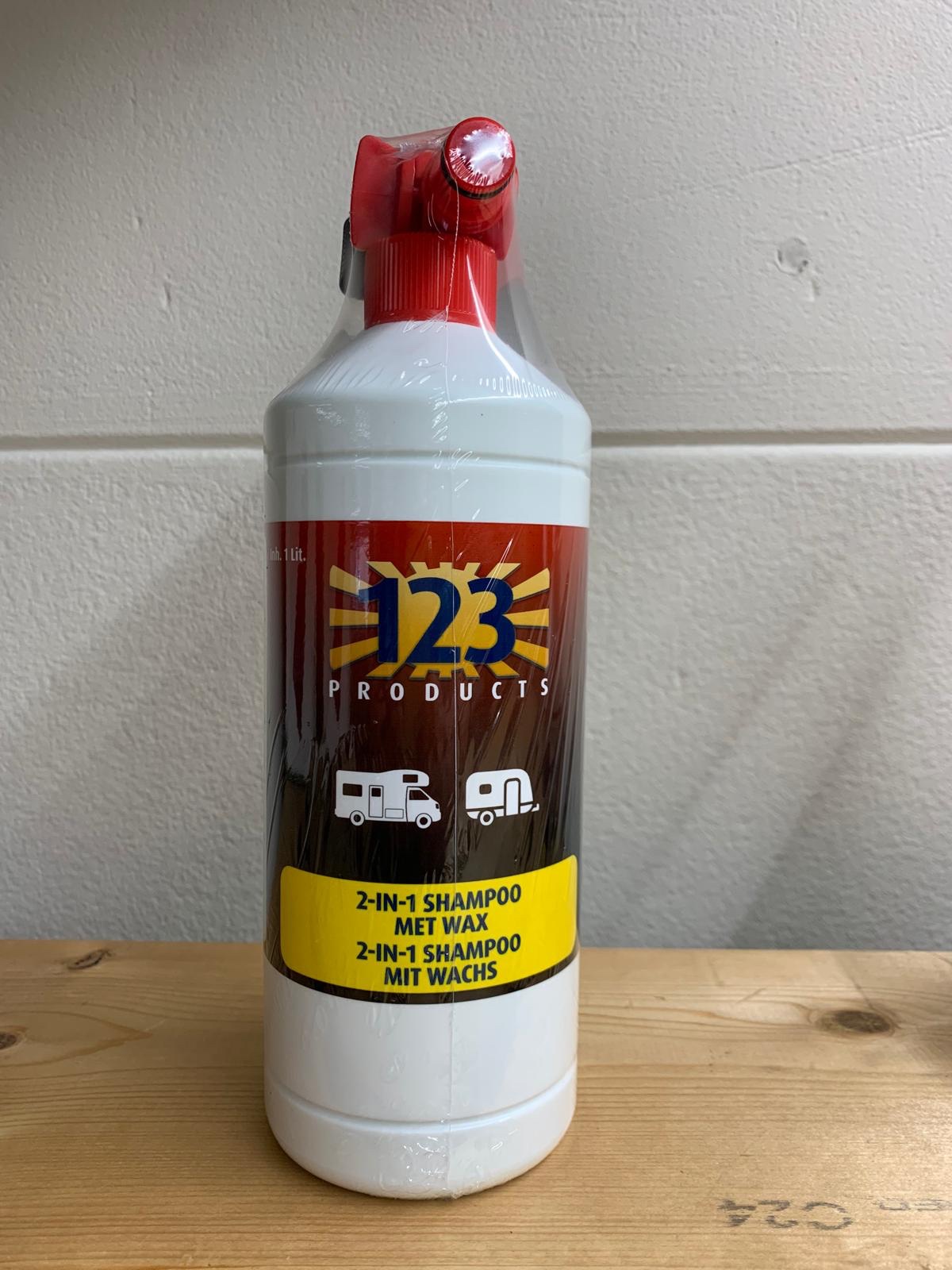 2-1 shampoo met wax